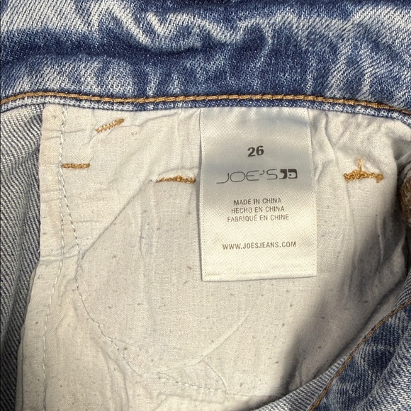 Joe's Jeans Light Blue Straight Leg Women's Jeans - Picture 6 of 10